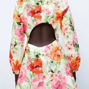 Zara Naya Floral Print Dress